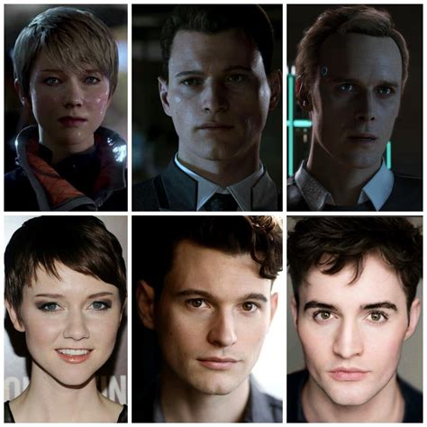 detroit become human real actors